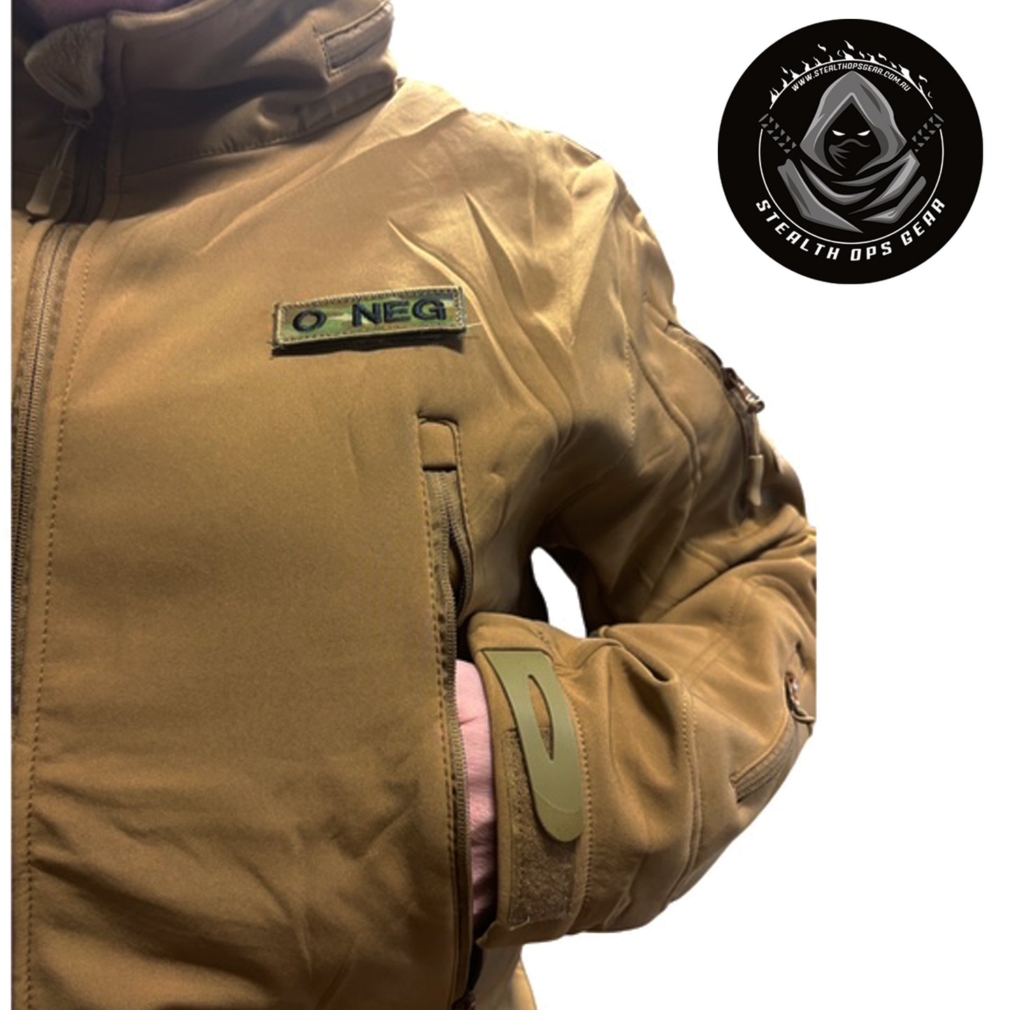 Master tactical versatility with the Stealth Ops Gear Windbreaker Jacket in Coyote. Built for operators who demand performance without compromise, this jacket combines professional-grade durability with intelligent design features. www.moralepatches.com.au