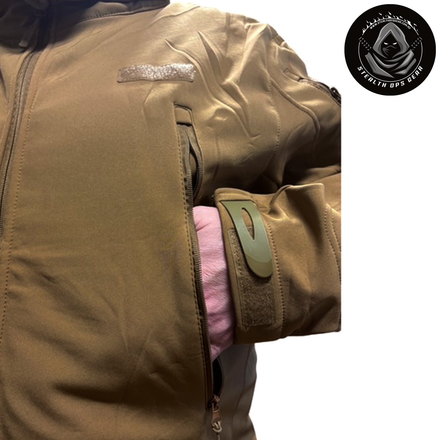 Master tactical versatility with the Stealth Ops Gear Windbreaker Jacket in Coyote. Built for operators who demand performance without compromise, this jacket combines professional-grade durability with intelligent design features. www.moralepatches.com.au