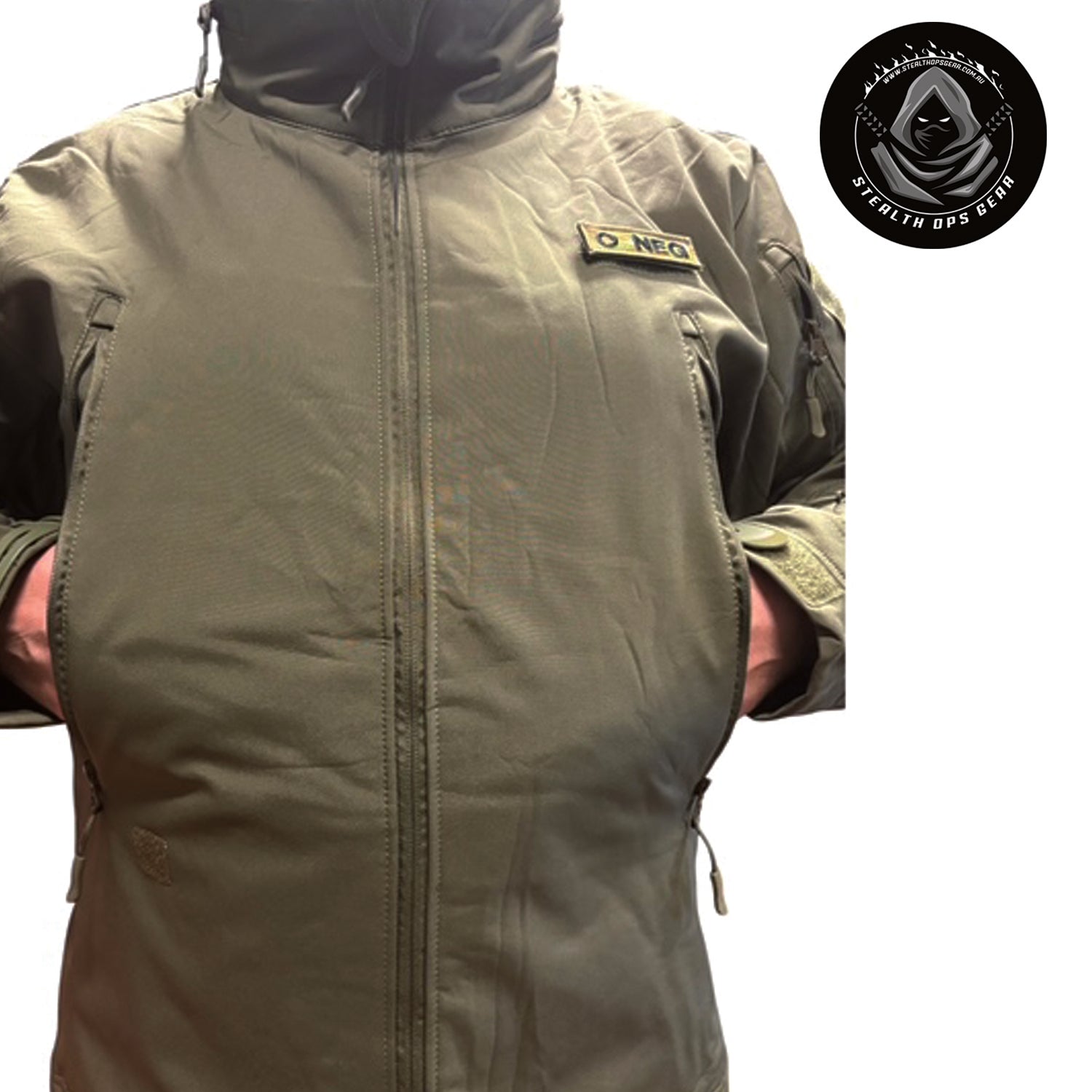 Master tactical versatility with the Stealth Ops Gear Windbreaker Jacket in Olive Green. Built for operators who demand performance without compromise, this jacket combines professional-grade durability with intelligent design features. www.moralepatches.com.au