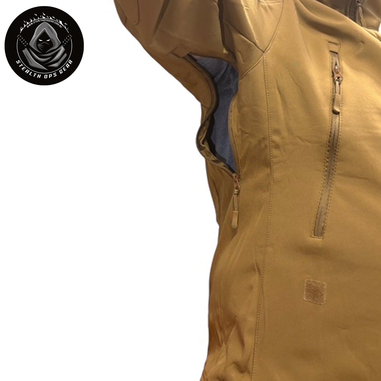 Master tactical versatility with the Stealth Ops Gear Windbreaker Jacket in Coyote. Built for operators who demand performance without compromise, this jacket combines professional-grade durability with intelligent design features. www.moralepatches.com.au