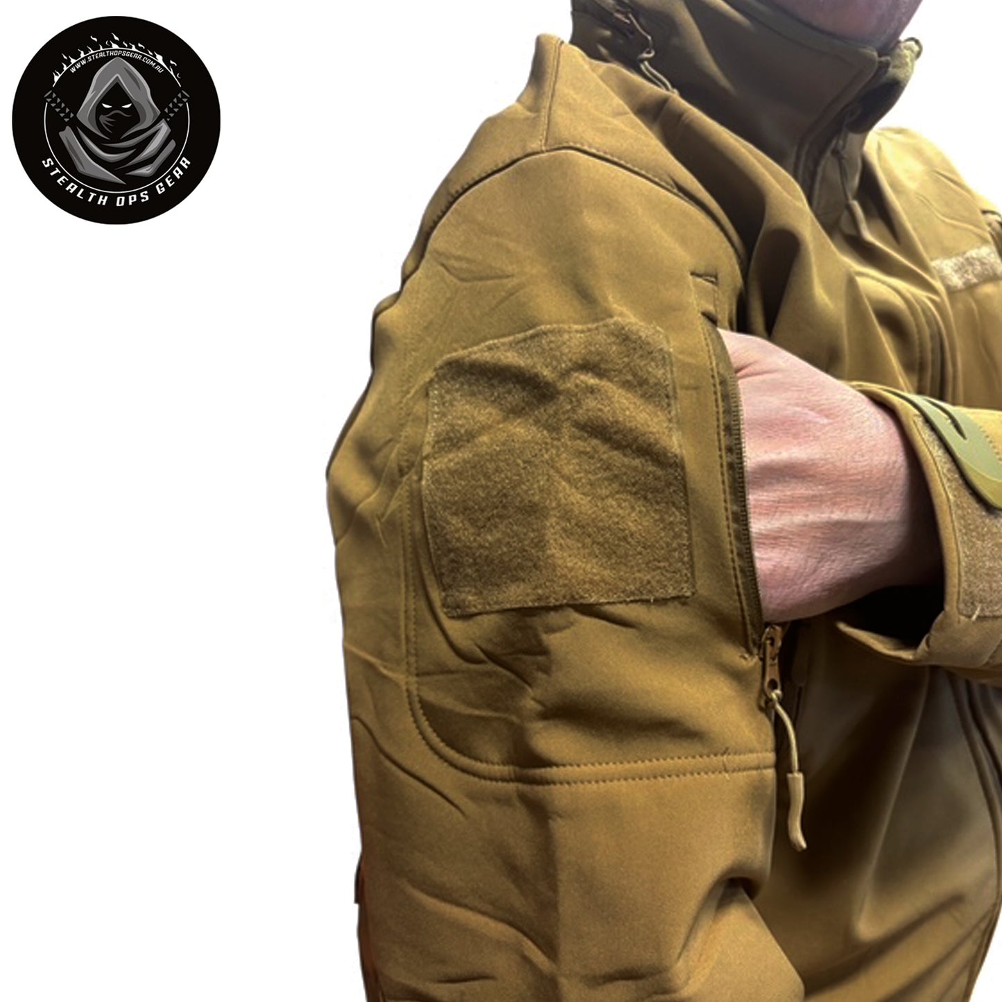 Master tactical versatility with the Stealth Ops Gear Windbreaker Jacket in Coyote. Built for operators who demand performance without compromise, this jacket combines professional-grade durability with intelligent design features. www.moralepatches.com.au