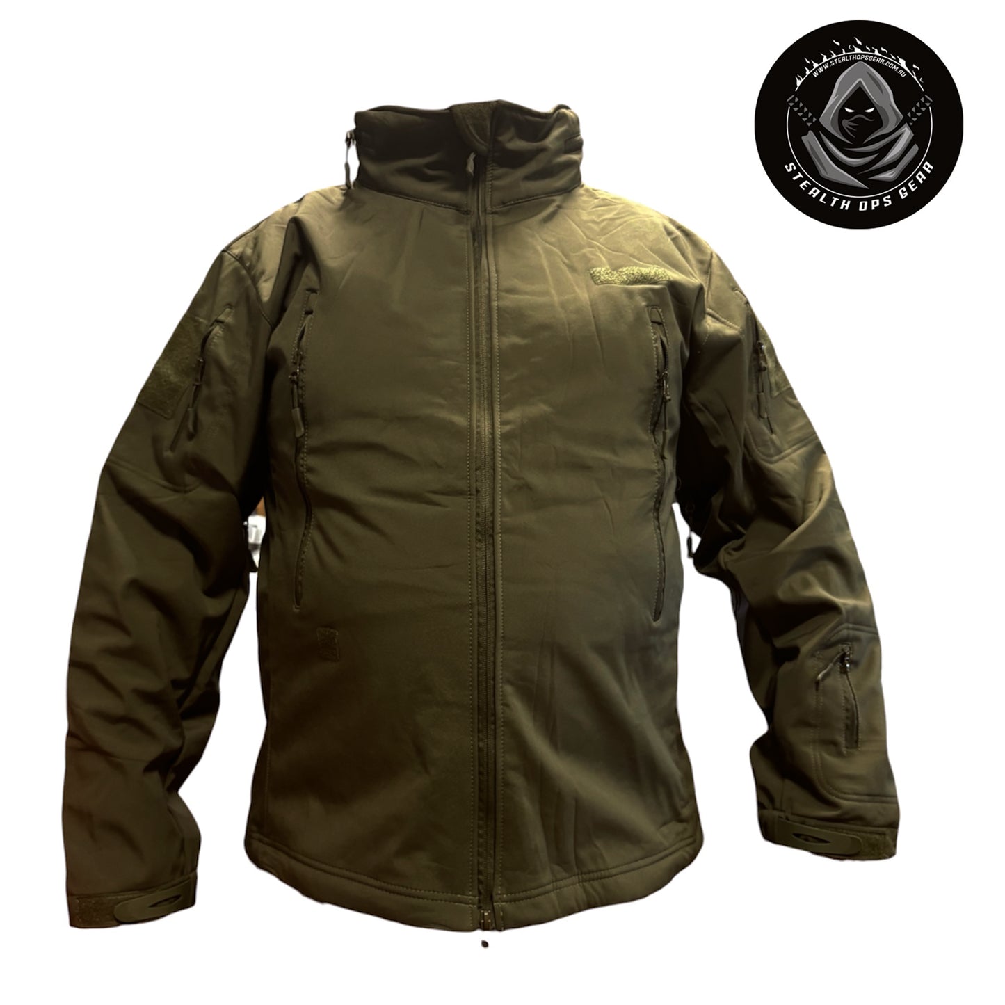 Master tactical versatility with the Stealth Ops Gear Windbreaker Jacket in Olive Green. Built for operators who demand performance without compromise, this jacket combines professional-grade durability with intelligent design features. www.moralepatches.com.au