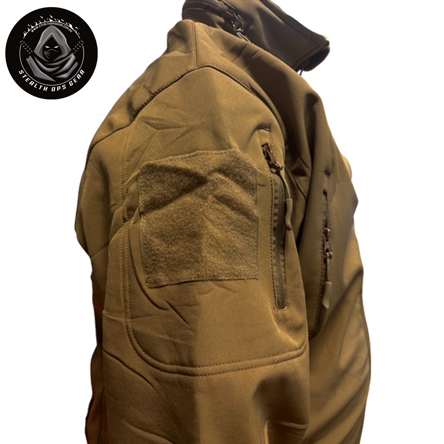 Master tactical versatility with the Stealth Ops Gear Windbreaker Jacket in Coyote. Built for operators who demand performance without compromise, this jacket combines professional-grade durability with intelligent design features. www.moralepatches.com.au