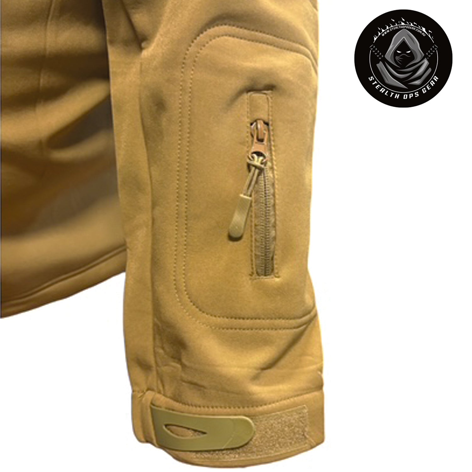 Master tactical versatility with the Stealth Ops Gear Windbreaker Jacket in Coyote. Built for operators who demand performance without compromise, this jacket combines professional-grade durability with intelligent design features. www.moralepatches.com.au
