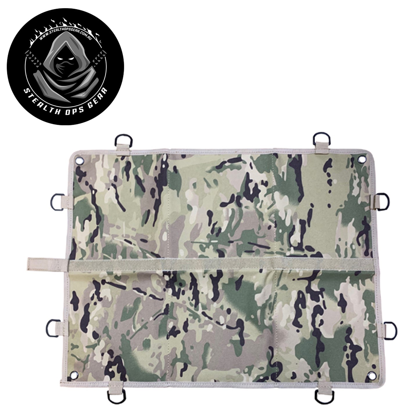 Showcase your collection with confidence. This premium patch board features durable 1000D nylon construction with industrial-strength hook and loop fastening—attach and swap patches effortlessly without damage.  www.moralepatches.com.au
