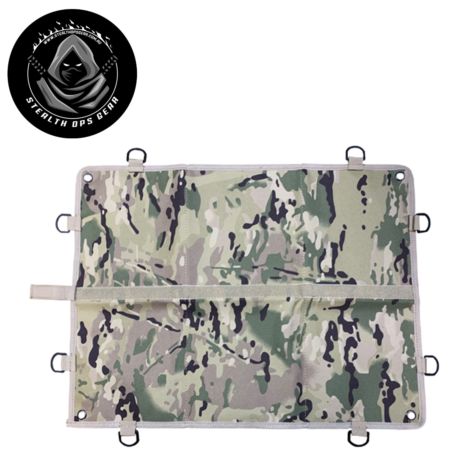 Showcase your collection with confidence. This premium patch board features durable 1000D nylon construction with industrial-strength hook and loop fastening—attach and swap patches effortlessly without damage.  www.moralepatches.com.au