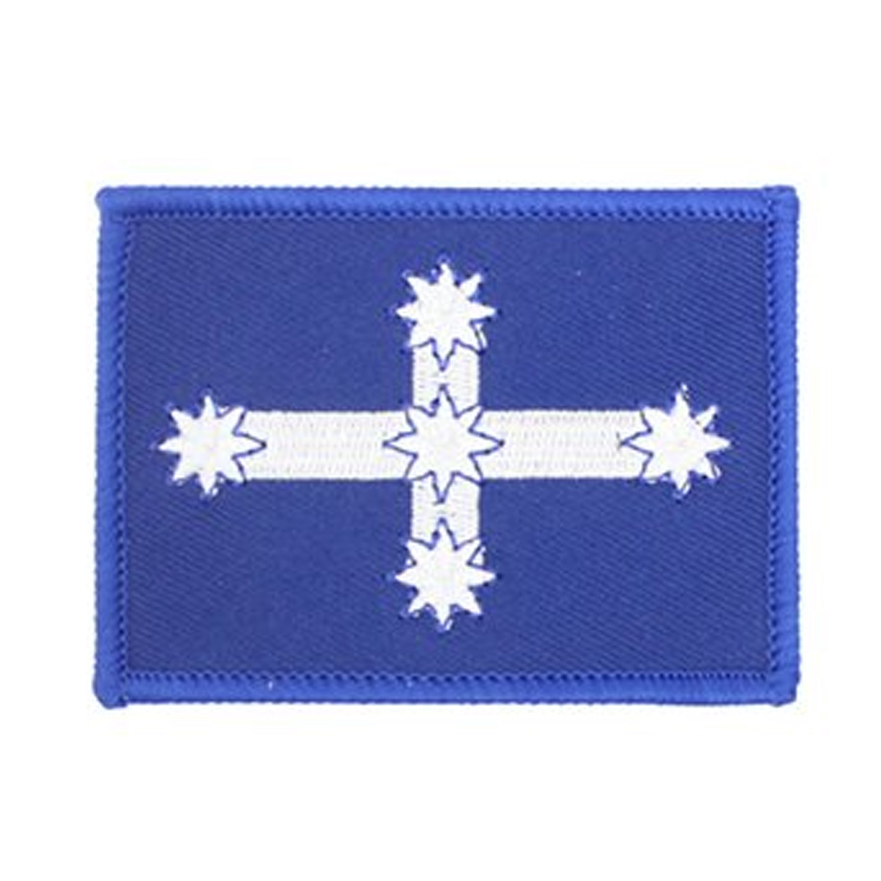 Own a piece of Australian history with this authentic Eureka Southern Cross sew-on embroidery patch. Featuring the iconic white cross and stars against a striking blue background, this design honours the legendary flag that symbolised the miners' fight for justice at the Eureka Stockade. www.moralepatches.com.au