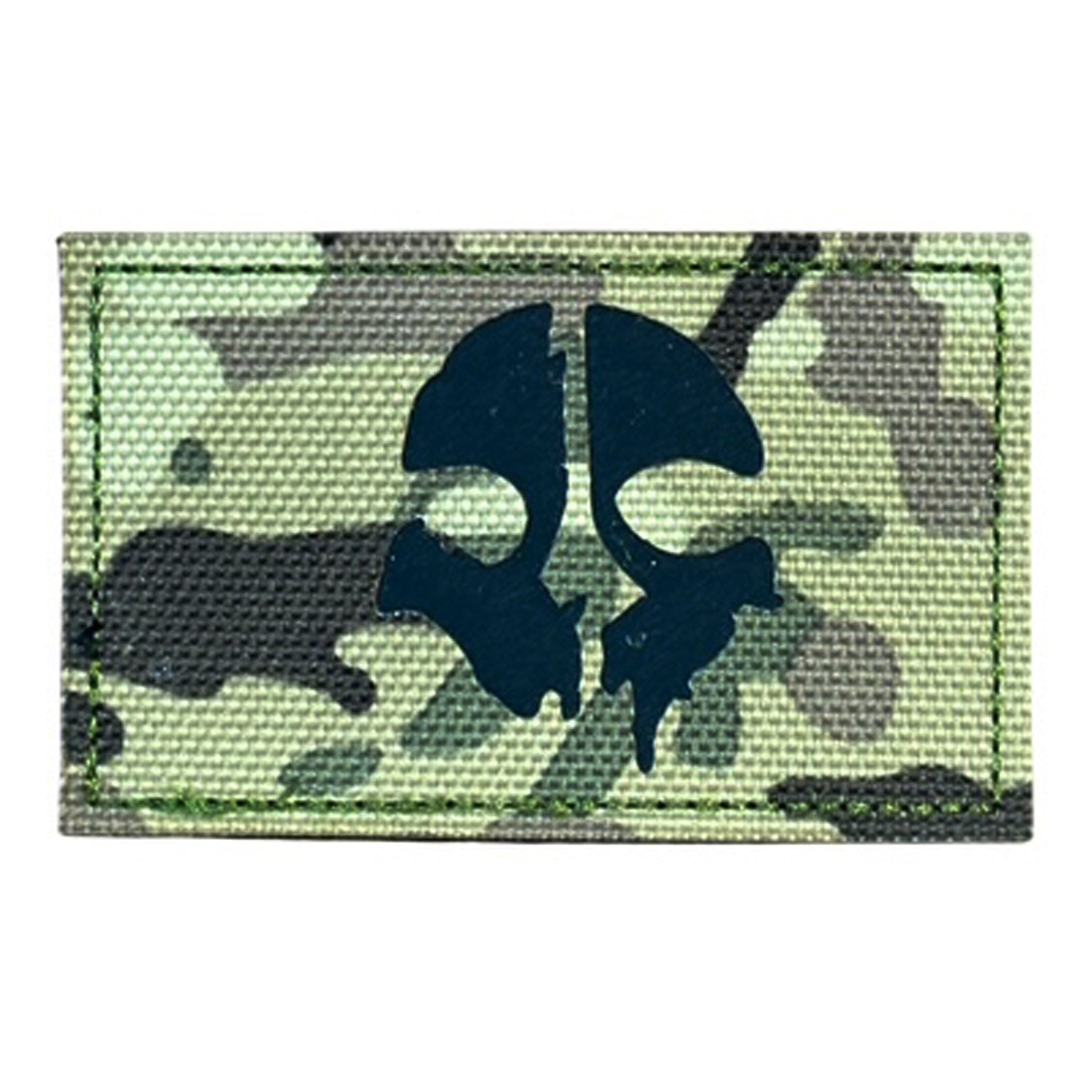 Make a bold statement with the Ghost Laser Cut Multicam Patch. This striking 8x5cm patch features laser-cut precision detailing that demands attention. Backed with both hook and loop fasteners, it's ready to attach to tactical gear, backpacks, or uniforms instantly. www.moralepatches.com.au