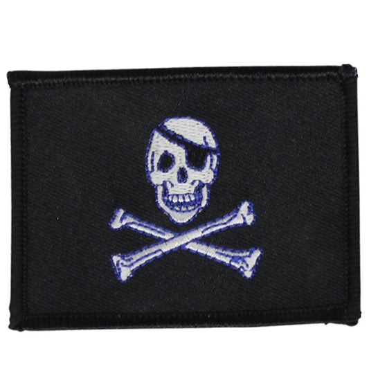 The Jolly Roger, the traditional English name for the skull and cross bone flag, has been the well-known symbol of pirates since the 17th century and has become a popular symbol in the modern age for rebels, rogues and renegades. www.moralepatches.com.au