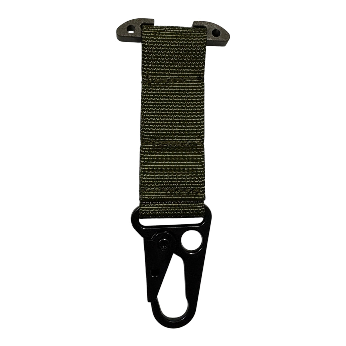 Secure your essentials with military-grade reliability. This Od Green tactical key holder combines premium nylon webbing with heavy-duty stainless steel construction to keep your keys and small gear exactly where you need them. www.moralepatches.com.au
