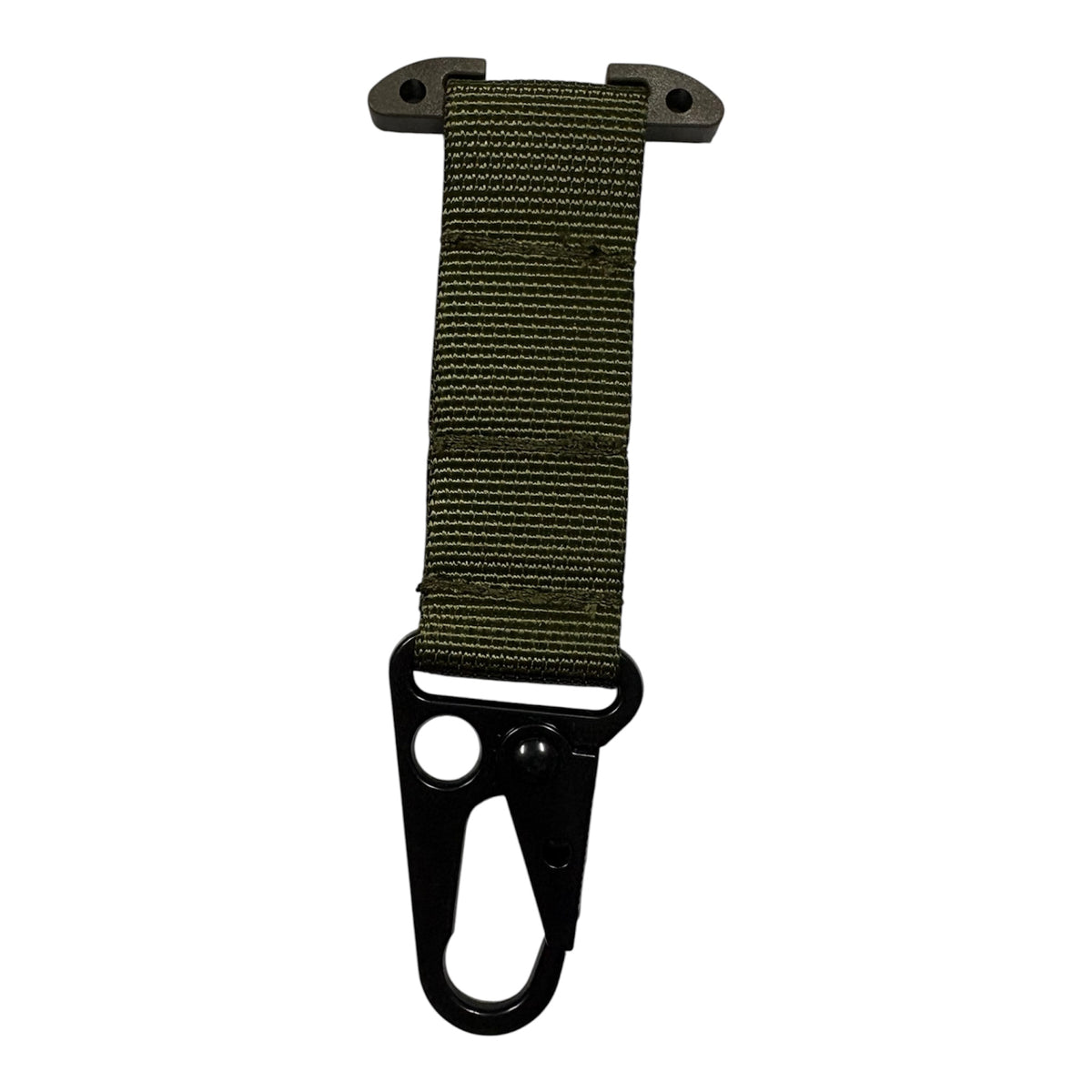 Secure your essentials with military-grade reliability. This Od Green tactical key holder combines premium nylon webbing with heavy-duty stainless steel construction to keep your keys and small gear exactly where you need them. www.moralepatches.com.au