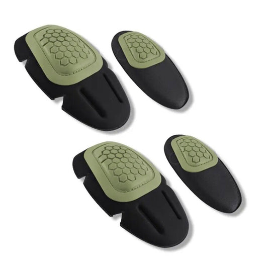 Durable hard shells protect your knees and joints with comfortable foam padding that keeps you safe while you explore the outdoors www.moralepatches.com.au