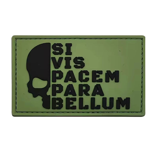 Para Bellum Morale Patch PVC Green - Stealth Ops Gear. This bold PVC morale patch delivers attitude and authenticity to your tactical gear, backpack, or everyday carry. www.moralepatches.com.au