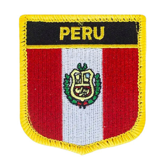 This Peru Flag Embroidery Velcro Backed Morale Patch Badge comes with Velcro backing for effortless attachment and measures 7x6cm. Show your unwavering support for this amazing country by adding this badge to your collection today! www.moralepatches.com.au