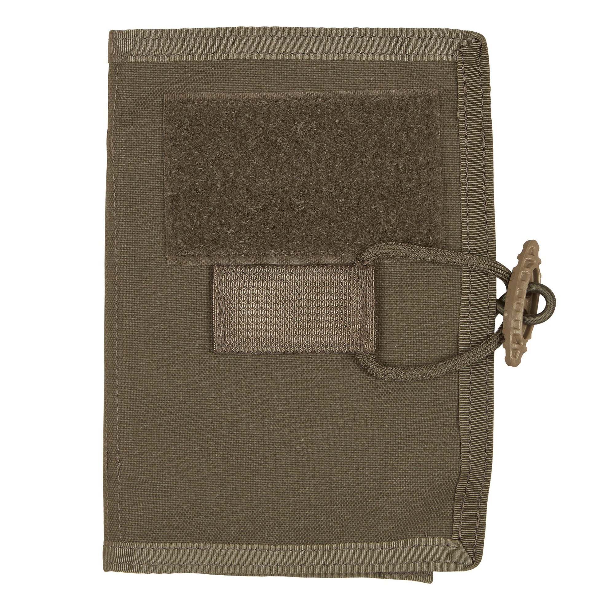 Designed for the minimalist, the Platatac All Weather Notebook Cover is a 'back to basics' style cover for our&nbsp;All Weather Notebook. Featuring an elastic notebook slot, four elastic loops for stationary and a shock cord toggle for a quiet opening, the All Weather Notebook Cover is slim and lightweight making it perfect for the chest pocket. www.moralepatches.com.au