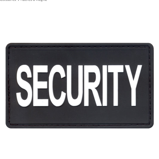 Secure your gear with this versatile PVC Security Patch, sized at 1 7/8" x 3 3/8" for optimal visibility and impact. The integrated hook backing system ensures effortless attachment to tactical equipment, from our Special Ops Jackets www.moralepatches.com.au