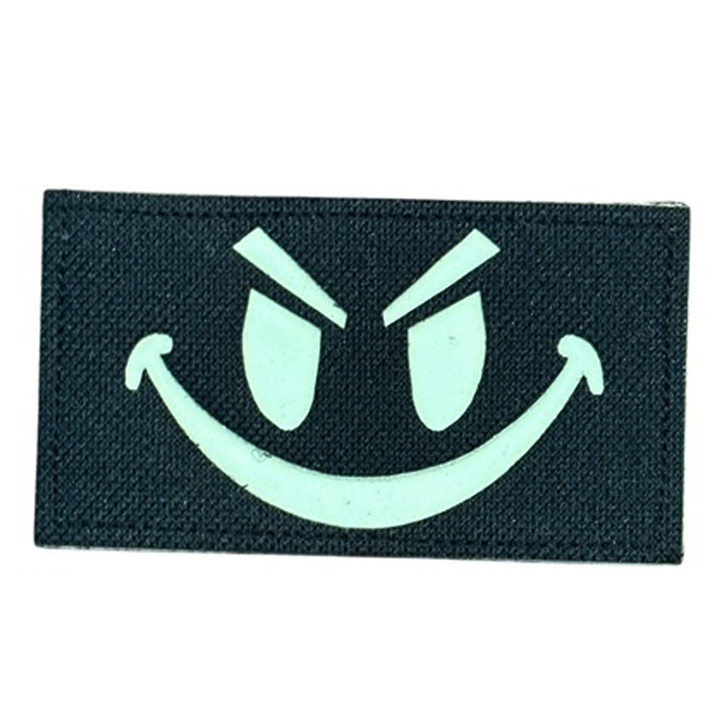 Make a bold statement with the Evil Smile 9x5cm Laser Cut Black Patch Hook &amp; Loop . This striking 9x5cm patch features laser-cut precision detailing that demands attention. Backed with both hook and loop fasteners, it's ready to attach to tactical gear, backpacks, or uniforms instantly. www.moralepatches.com.au
