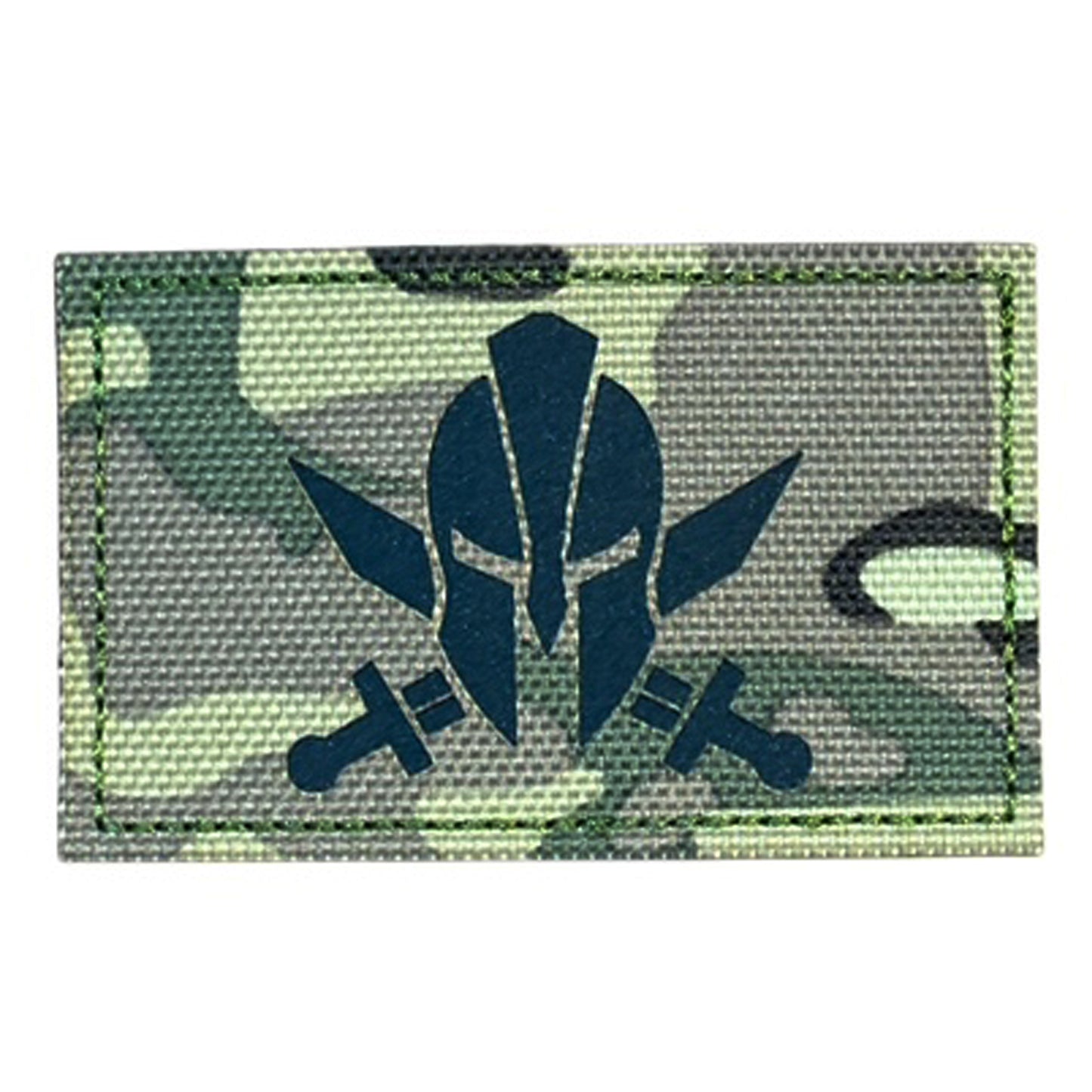Make a bold statement with the Spartan Laser Cut Multicam Patch. This striking 8x5cm patch features laser-cut precision detailing that demands attention. Backed with both hook and loop fasteners, it's ready to attach to tactical gear, backpacks, or uniforms instantly. www.moralepatches.com.au