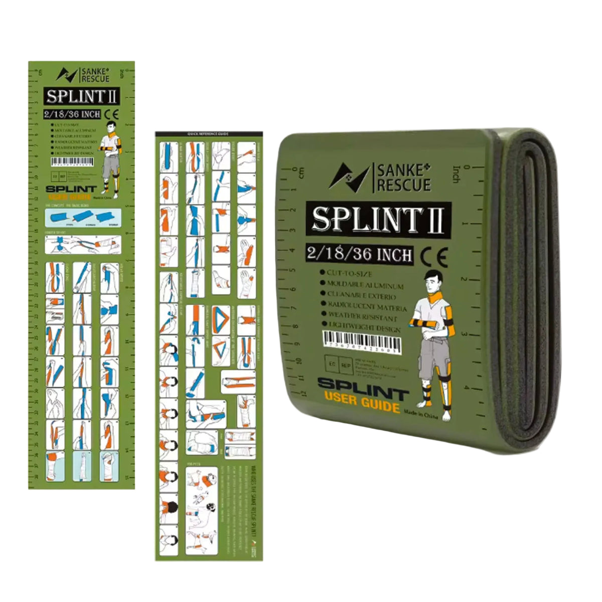Introducing the Emergency Survival Splint - a versatile and compact tool designed to be an essential part of your first aid kit. With a length of 46cm when unrolled and a width of 11cm, this mouldable splint is perfect for immobilizing limbs in emergency situations. Don't miss out on this must-have survival item. www.moralepatches.com.au