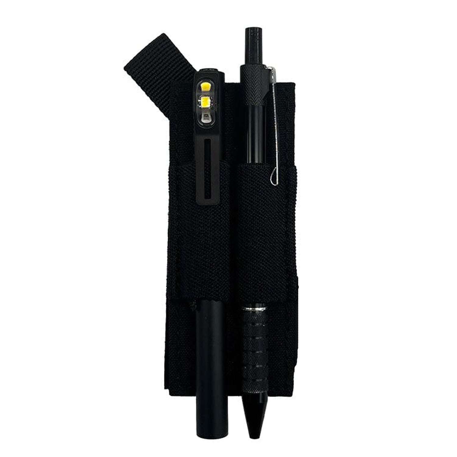 Keep your essential writing tools within instant reach. The Modular Pen Holder attaches seamlessly to any loop modular platform—vests, commander panels, and low rider AIO pouches—giving you tactical organization exactly where you need it. www.moralepatches.com.au