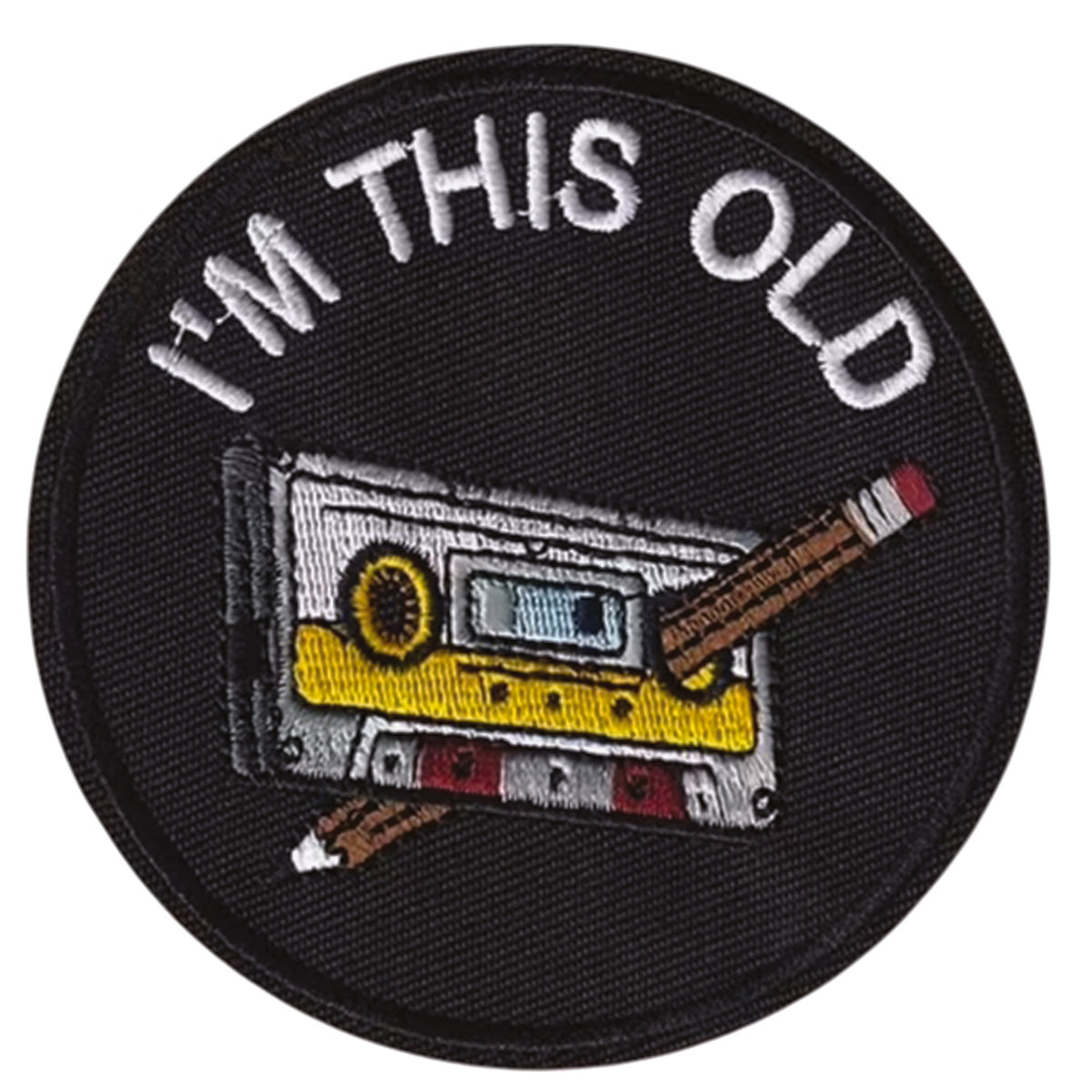 Transform into your strongest self with the I'm This Old Morale Patch Plain Backed Iron On Patch, measuring 8cm! Unleash your inner power and conquer every challenge with confidence and style. www.moralepatches.com.au