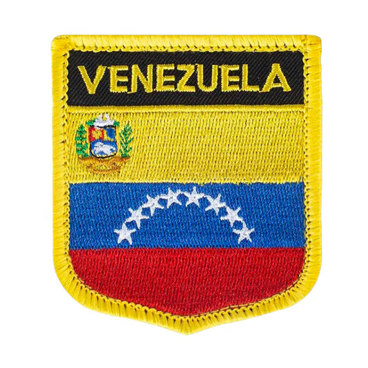 This Venezuela Flag Embroidery Velcro Backed Morale Patch Badge comes with Velcro backing for effortless attachment and measures 7x6cm. Show your unwavering support for this amazing country by adding this badge to your collection today! www.moralepatches.com.au