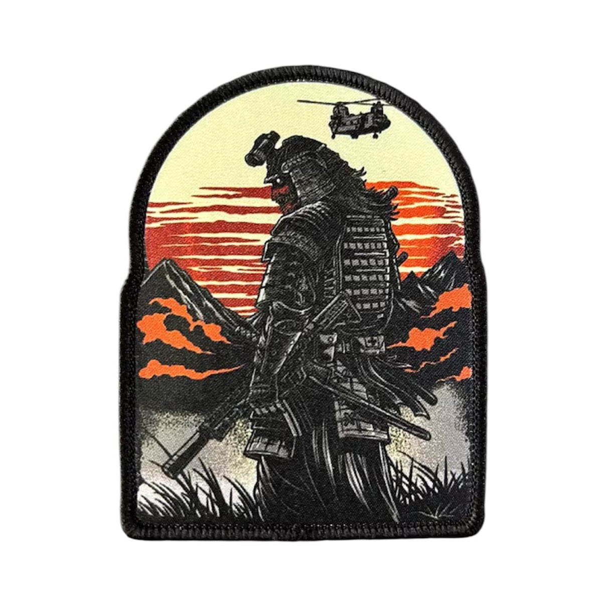 Samurai Back Patch Samurai Warrior Tactical Embroidery Morale Patch – Morale Patches Australia