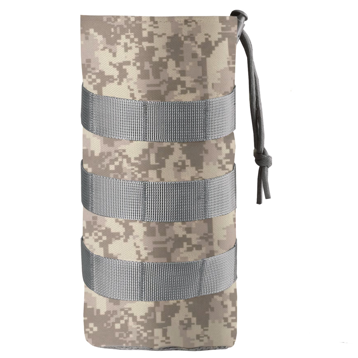 Keep your hydration within arm's reach with the MOLLE Water Bottle Pouch ACU. Engineered for tactical versatility, this rugged pouch integrates seamlessly with MOLLE webbing on backpacks, vests, and gear. www.moralepatches.com.au