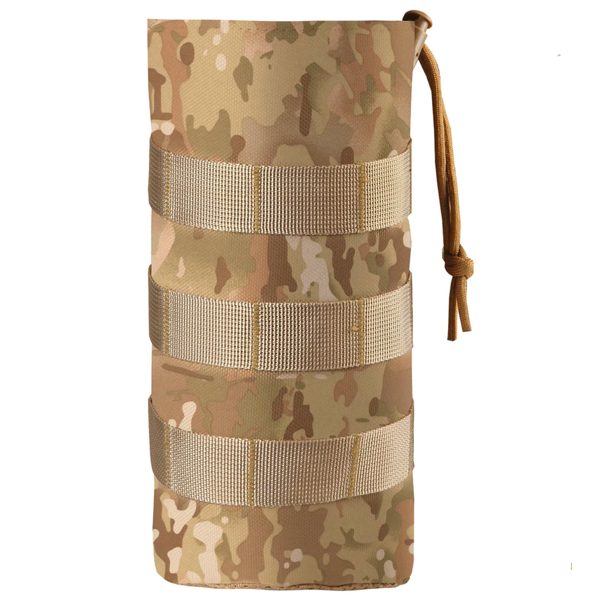 Keep your hydration within arm's reach with the MOLLE Water Bottle Pouch Multicam. Engineered for tactical versatility, this rugged pouch integrates seamlessly with MOLLE webbing on backpacks, vests, and gear. www.moralepatches.com.au
