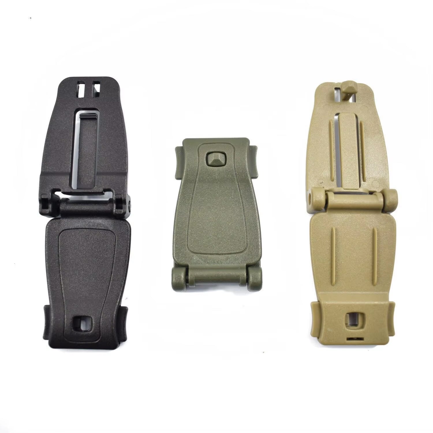 Transform your gear setup instantly. This Plastic Strap Clip Webbing Clamp converts any belt-mounted pouch into a versatile MOLLE-compatible attachment—perfect for tactical vests, rigs, rucksacks, and beyond. www.moralepatches.com.au