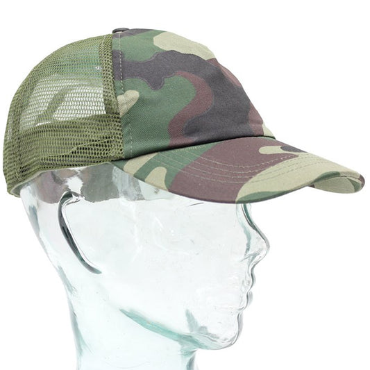 Stay cool and protected with the Truckers Mesh Cap Woodland — your essential companion for outdoor adventures and everyday wear. This versatile cap combines style with function, featuring a structured peak to shield your eyes from harsh UV rays and a breathable mesh back panel that keeps you comfortable even on the hottest days. www.moralepatches.com.au