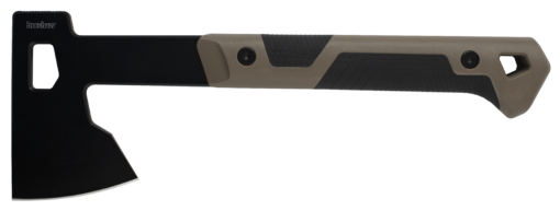 Blade Length 3.5 in. (8.9 cm) Blade Material 3Cr13 Blade Finish/Coating Black-oxide coating Handle Material Glass-filled nylon, rubber overlay Handle Thickness 0.89 in. (21.5 mm) Overall Length 14 in. (35.6 cm) Weight 1 lb. 9 oz. (711 g), with sheath 1 lb. 12 oz. (803 g)