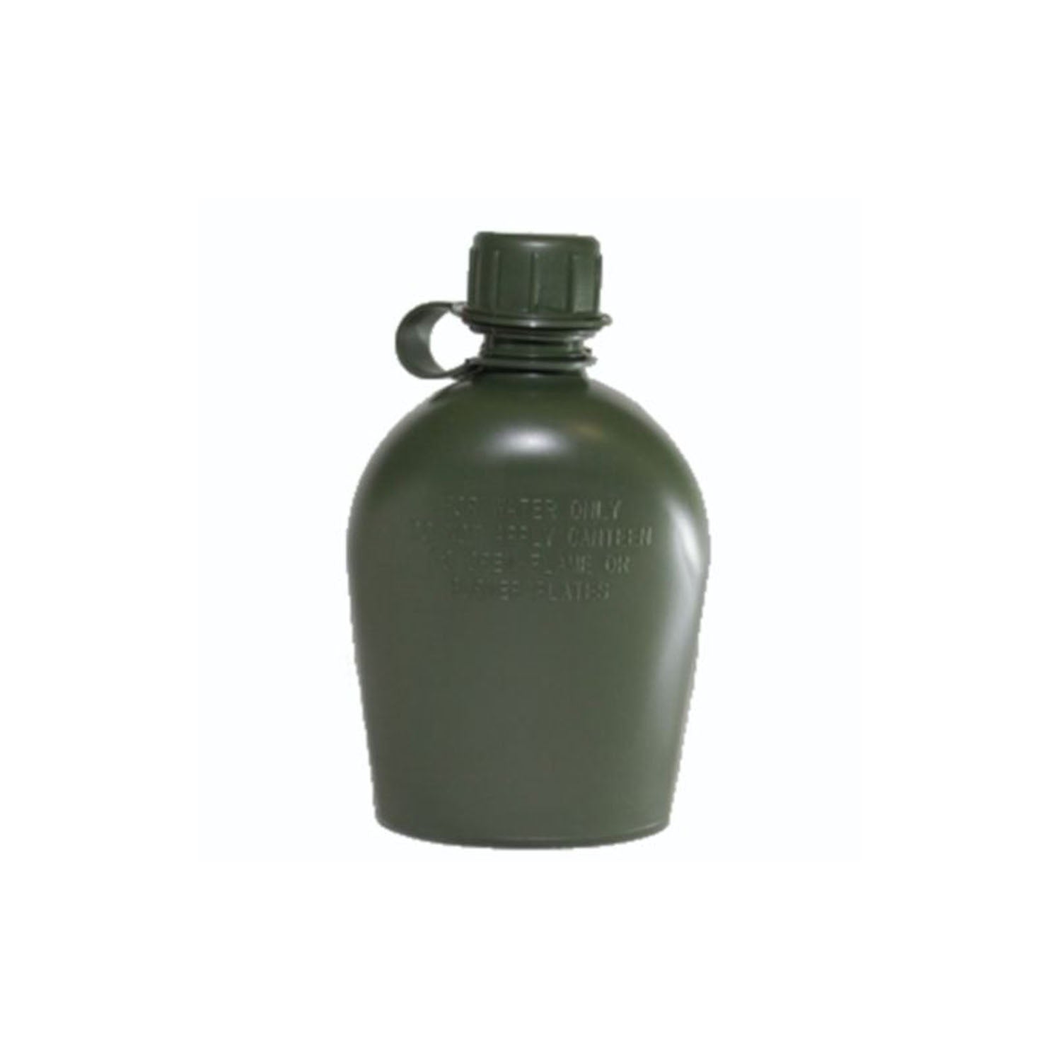 1L canteen bottle is the perfect canteen bottle for small trips or to carry around daily to keep up your water intake  This is the preferred style of water bottle that cadets and military use  With a 1L capacity and BPA free