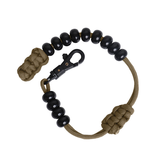 Measure and keep track of your paces and distance with Rothco’s 12 ¼” Polyester Paracord Pace Counter.      12 ¼” Polyester Paracord Pace Counter     Black Pace Counting Beads (9 On Long Side And 4 On Short Side)     7 Strand Core     Black Hinge Clip www.moralepatches.com.au