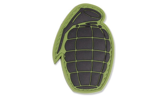 Green PVC Patch, Velcro backed Badge. Great for attaching to your field gear, jackets, shirts, pants, jeans, hats or even create your own patch board.  Size: 6.5x4.5cm