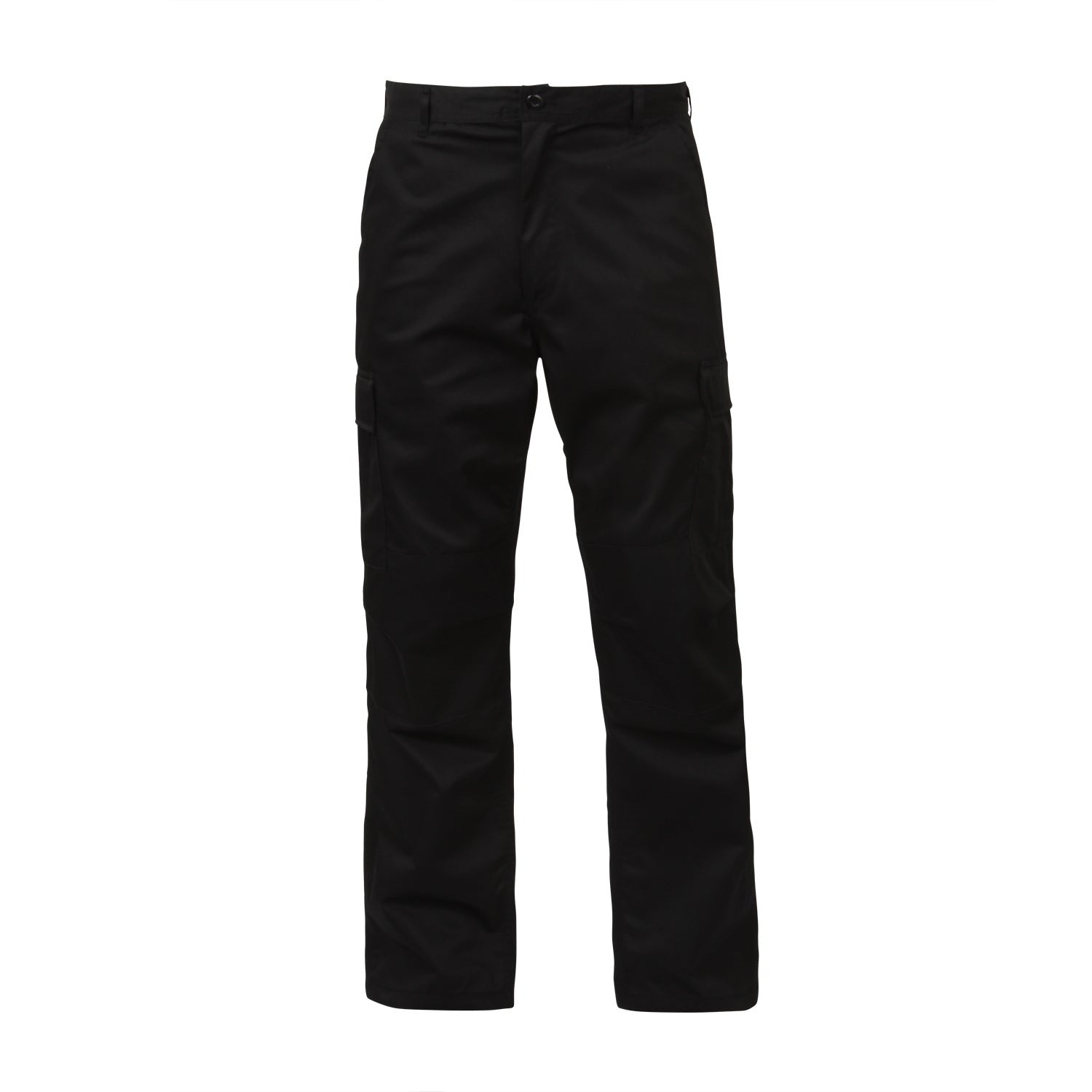 Relaxed Fit BDU Pants Feature A 1-Inch Wider Leg Opening Than Our Military-Style BDU Pants Zipper Fly Provides A Comfortable Fit That Supports A Full Range Of Motion Soft Yet Durable Material Composition Reinforced Seat And Knees For Enhanced Durability Adjustable Waist Tabs Enable You To Find The Perfect Fit – No Belt Necessary! 2 Front Slash Pockets 2 Cargo Pockets With Button Closures 2 Button Down Back Pockets 7 Belt Loops Drawstring Bottoms Enable Blousing Or Wearing Like Joggers