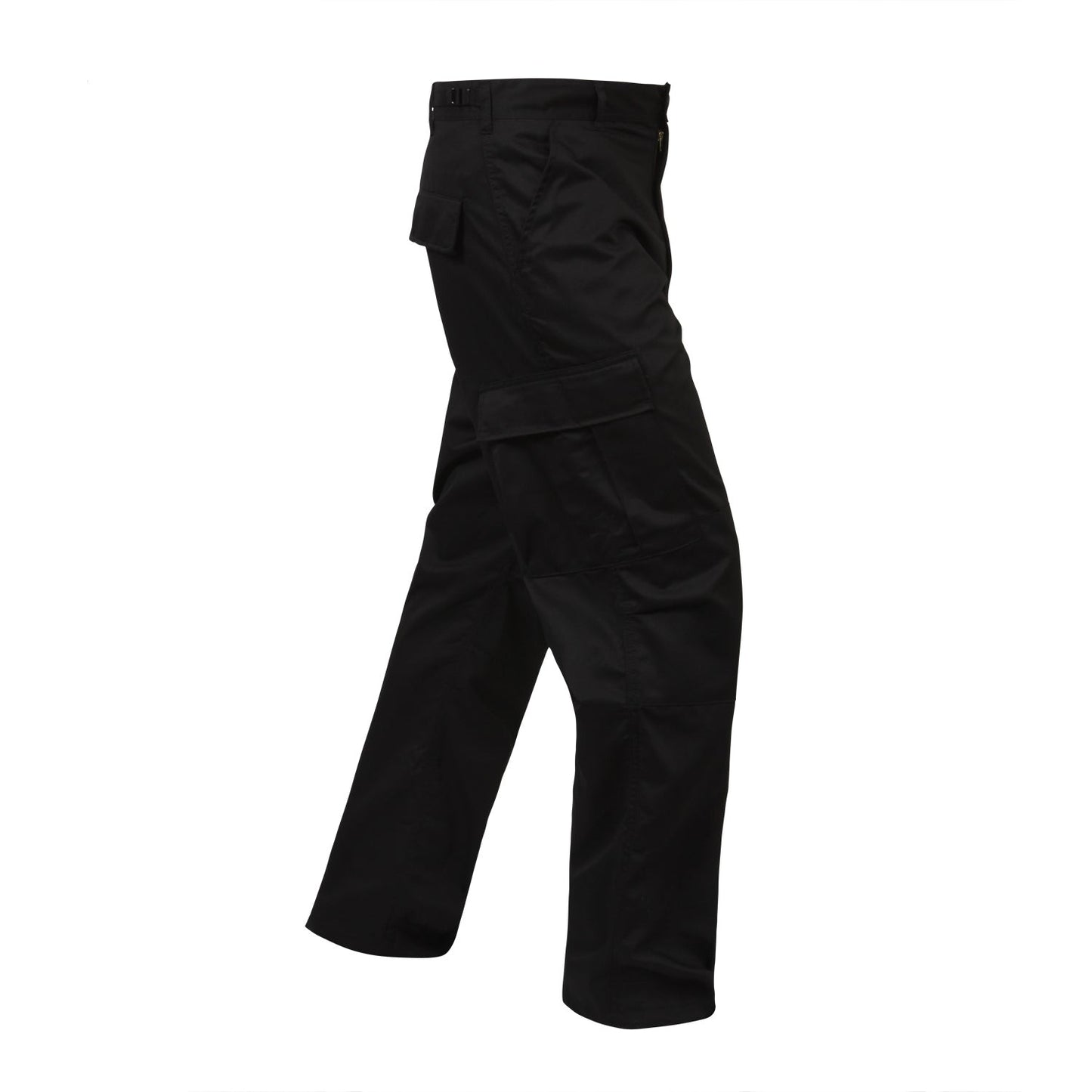 Relaxed Fit BDU Pants Feature A 1-Inch Wider Leg Opening Than Our Military-Style BDU Pants Zipper Fly Provides A Comfortable Fit That Supports A Full Range Of Motion Soft Yet Durable Material Composition Reinforced Seat And Knees For Enhanced Durability Adjustable Waist Tabs Enable You To Find The Perfect Fit – No Belt Necessary! 2 Front Slash Pockets 2 Cargo Pockets With Button Closures 2 Button Down Back Pockets 7 Belt Loops Drawstring Bottoms Enable Blousing Or Wearing Like Joggers