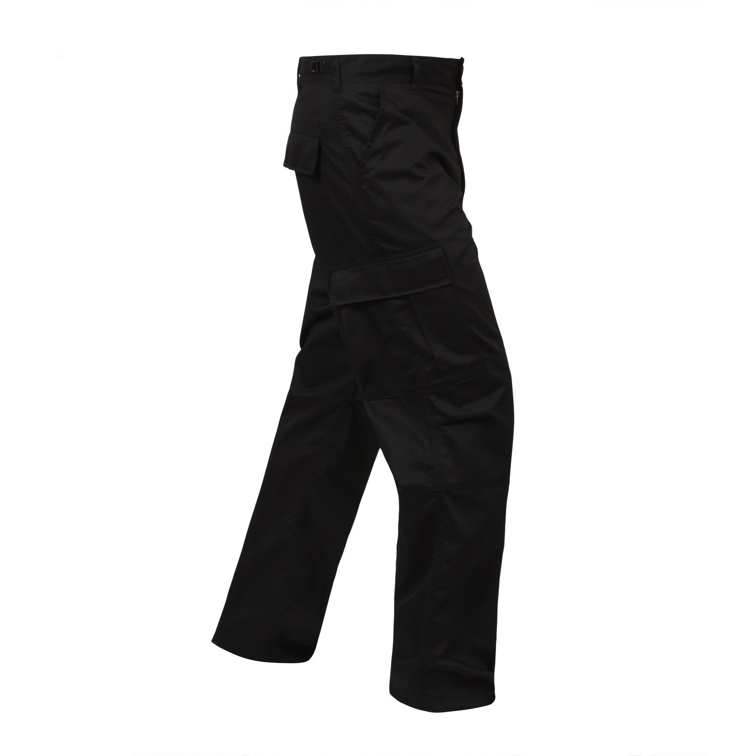 Relaxed Fit BDU Pants Feature A 1-Inch Wider Leg Opening Than Our Military-Style BDU Pants Zipper Fly Provides A Comfortable Fit That Supports A Full Range Of Motion Soft Yet Durable Material Composition Reinforced Seat And Knees For Enhanced Durability Adjustable Waist Tabs Enable You To Find The Perfect Fit – No Belt Necessary! 2 Front Slash Pockets 2 Cargo Pockets With Button Closures 2 Button Down Back Pockets 7 Belt Loops Drawstring Bottoms Enable Blousing Or Wearing Like Joggers