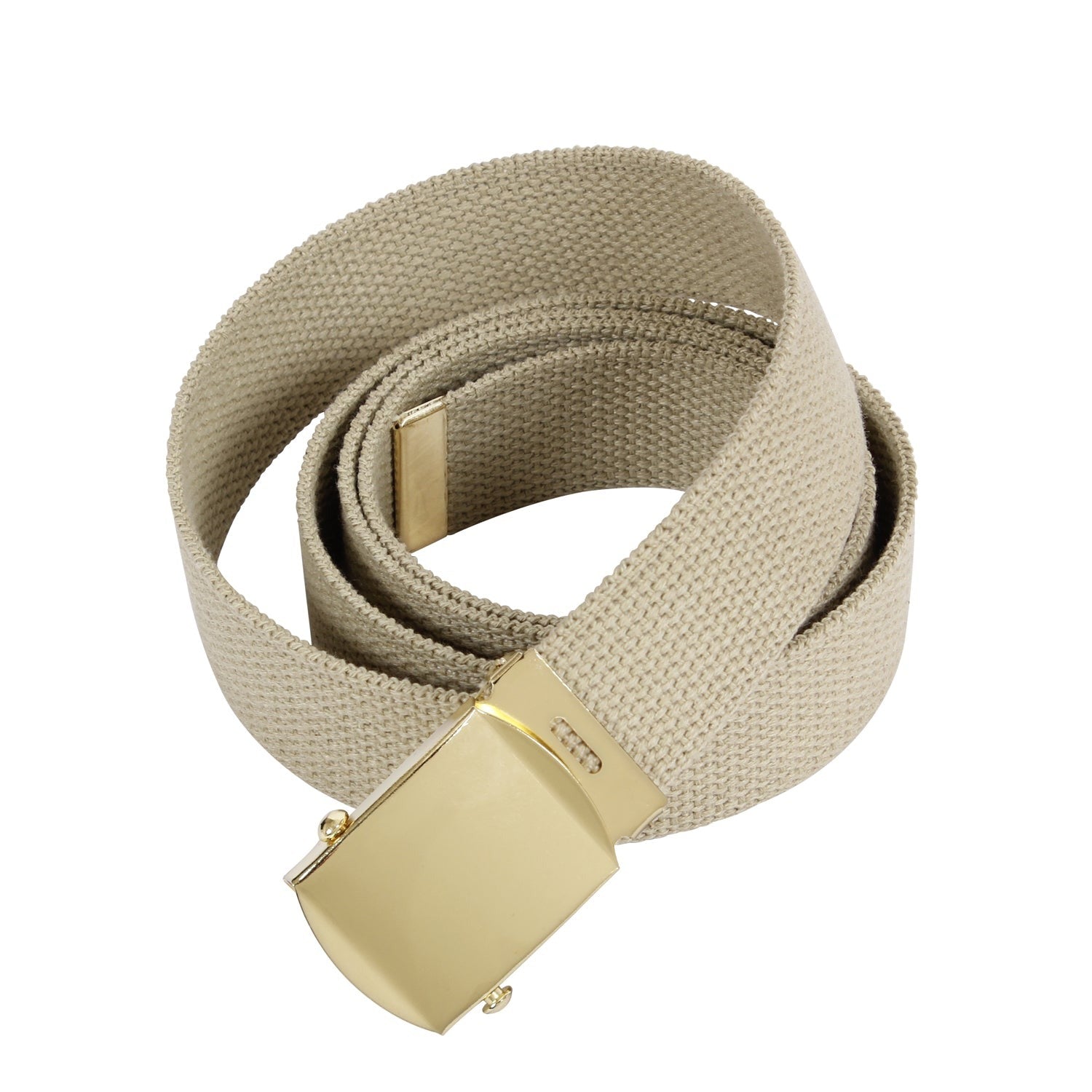 Resilient High-Density Cotton Canvas Material Fully Adjustable Up To 54 Inches - Easily Cut The Web For The Perfect Fit Secure Military Style Metal Buckle Keeps The Belt In Place Detachable Metal Buckle Allows The Military Belt To Be Customized Not Only For Length But Buckle Style As Well Web Belts Measure 1.25” Wide And Will Fit Your BDU Pants, Cargo Shorts, Uniform, Jeans And More!