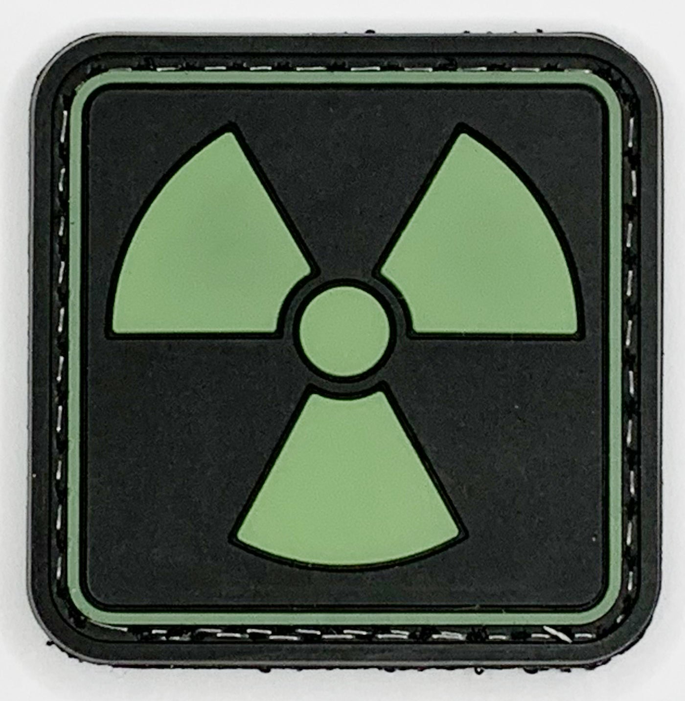 Atomic PVC Patch Front Glow – Morale Patches Australia