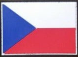 The Czech Republic Flag PVC Patch, Velcro backed Badge. Great for attaching to your field gear, jackets, shirts, pants, jeans, hats or even create your own patch board.  Size: 7x5cm