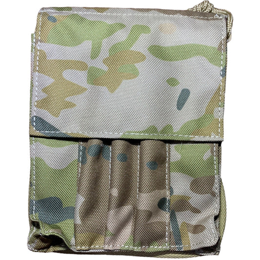 This notebook cover is a handy cover that will keep your notebook protected from the elements Ideal for storing personal information, this notebook cover is made from heavy duty 900D double coated polyurethane fabric Perfect for taking on hiking, camping, outdoor trips or for use in cadets and scouts www.moralepatches.com.au