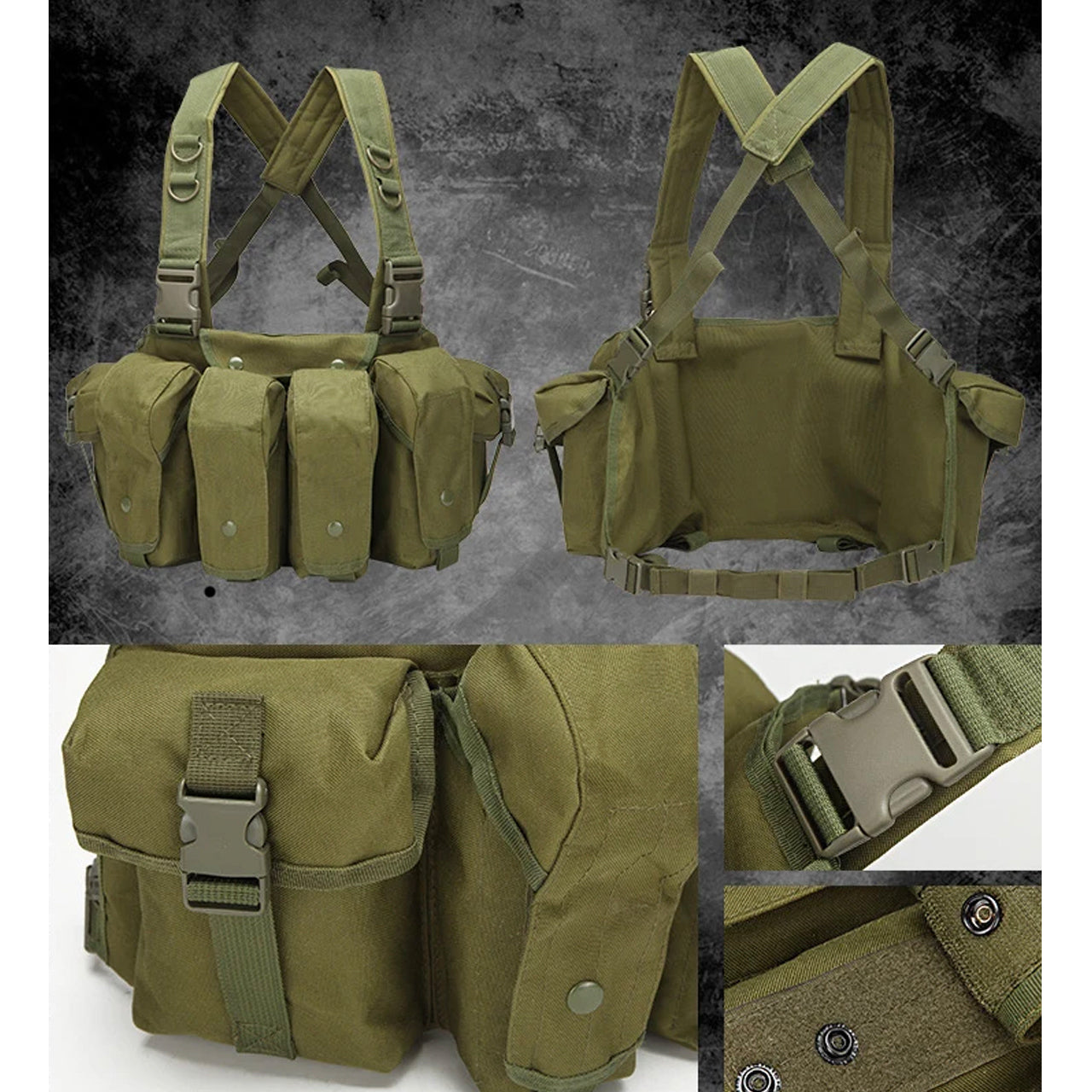 Assault Vest Lightweight The multi-functional assault MOLLE system combat vest is made of 600D waterproof oxford cloth. The fabric has high precision and strong functionality which is more suitable for outdoor activities. Great for Military, cadets, airsoft and other outdoor activities www.moralepatches.com.au
