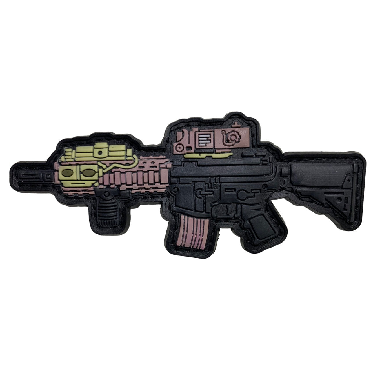 Rifle PVC Patch – Morale Patches Australia