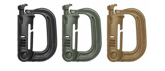 D TYPE ITW CARABINER SAFETY BUCKLE MOLLE WEBBING