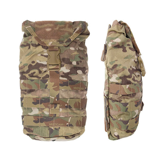 Manufactured from 500D Cordura, the Hydration Lite is designed to hold 2-litre reservoirs and is the compact brother to the proven Hydration Cover.  Requiring 6 MOLLE rows and 4 columns to mount, the Hydration Lite will fit comfortably on most current rigs with minimal overhang. www.moralepatches.com.au
