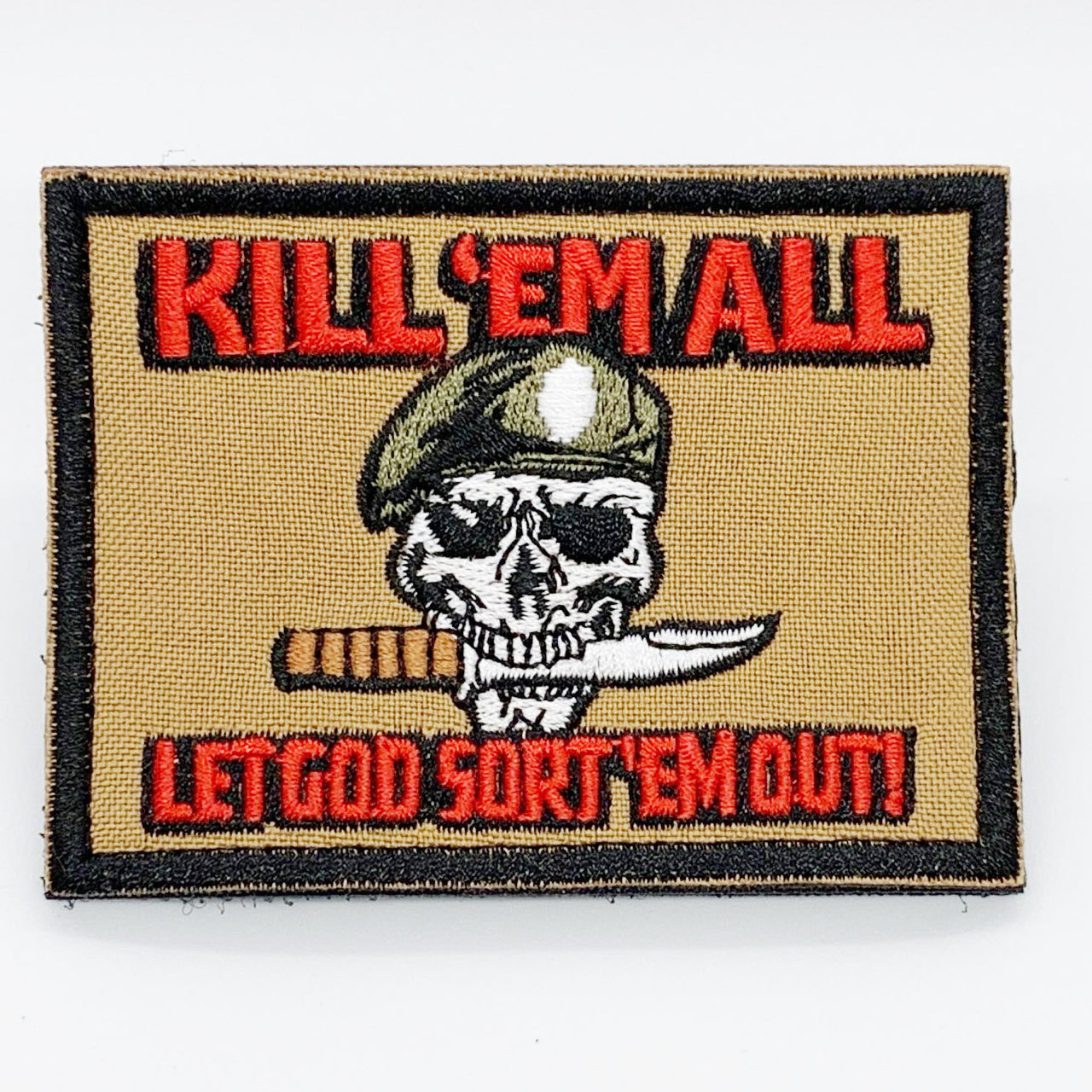 Kill Em All Patch Hook & Loop www.moralepatches.com.au