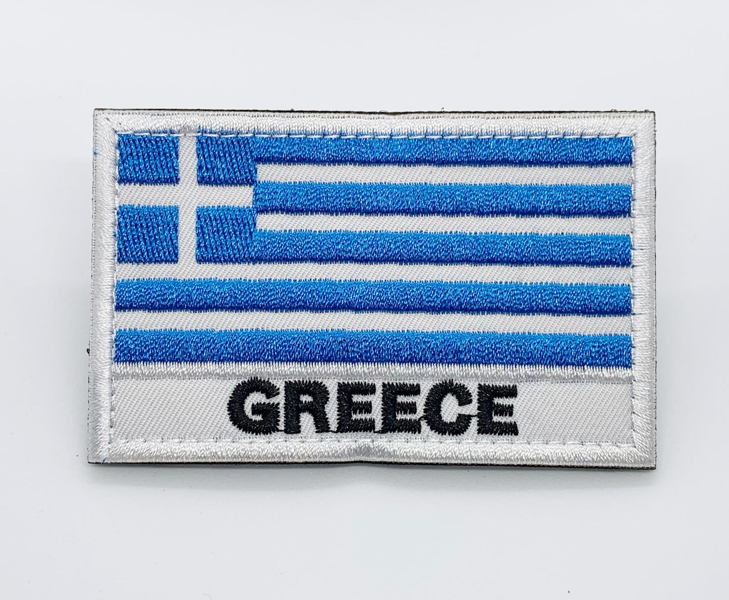 Greece Flag Patch Hook & Loop