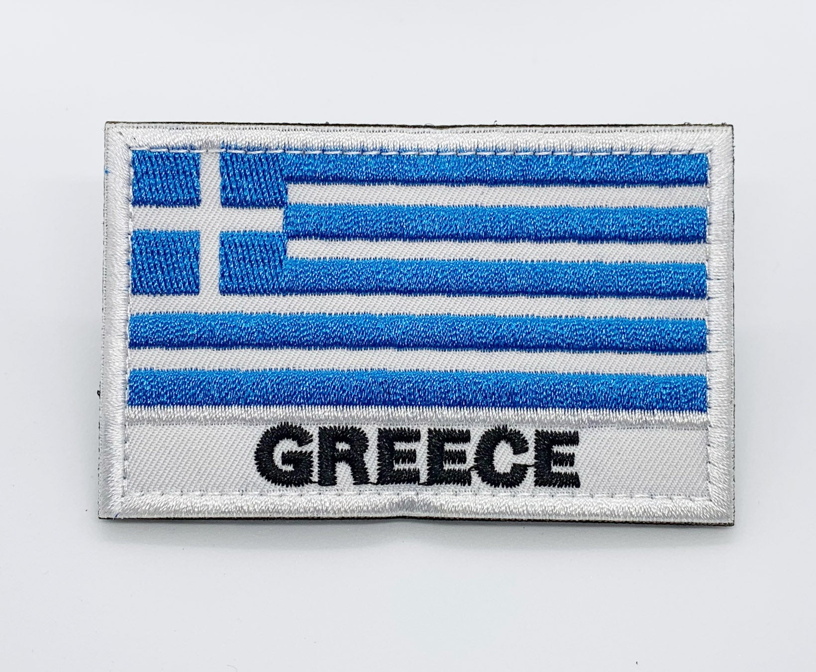 Greece Flag Patch Hook & Loop