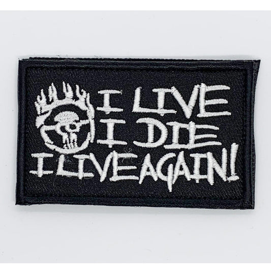 To Valhalla Patch Hook & Loop  Size: 8x5cm   HOOK AND LOOP BACKED PATCH(BOTH PROVIDED) www.moralepatches.com.au